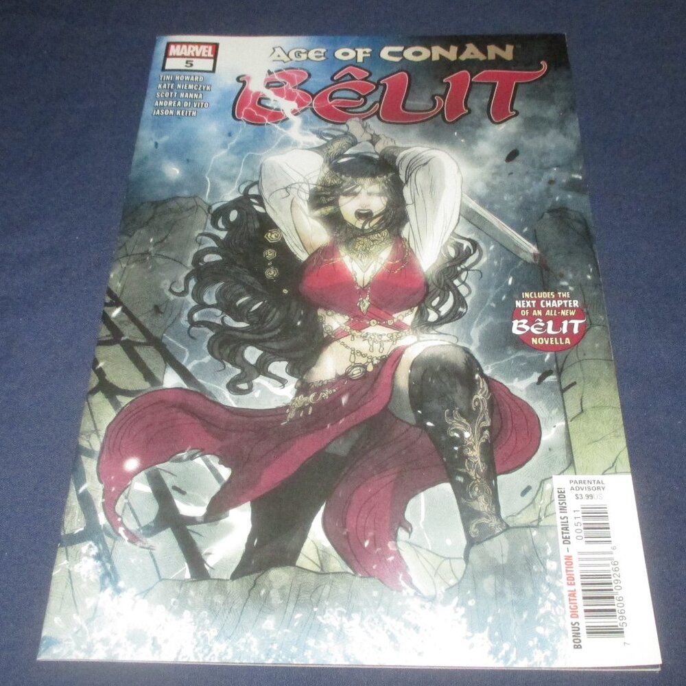 Age of Conan: Belit #5 (Marvel Comics, 2019) Variant A Cover